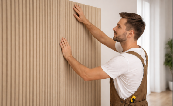 Обои и краска в коридоре — деньги на ветер: революция в отделке — этот материал прощает кривые стены Обои и краска в коридоре — деньги на ветер: революция в отделке — этот материал прощает кривые стены